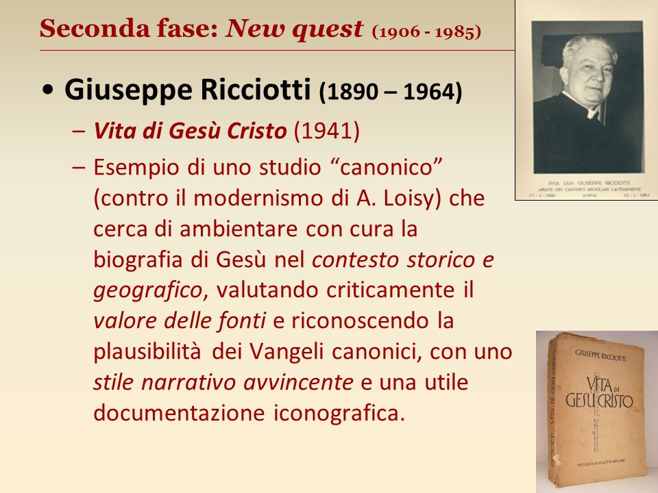 Giuseppe Ricciotti, grande biblista 