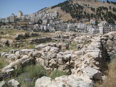 Flavia Neapolis, attuale Nablus, città natale di S: Giustino