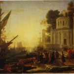 Claude Lorrain: Cleopatra sbarca a Tarso