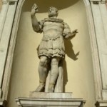 (Mutina) Modena: Statua di Marco Emilio Lepido