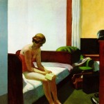 Edward Hopper (II) Donna sola, trafitta, dal sole, in un interno