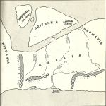 Cartografia del Nord Europa, secondo i Romani