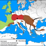 Celti: Italia settentrionale; Spagna; Francia ; Belgio; Inghilterra; Irlanda; Germania; Anatolia