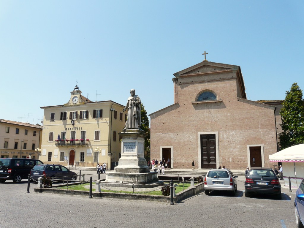 Certaldo Piazza Giovanni Boccaccio 