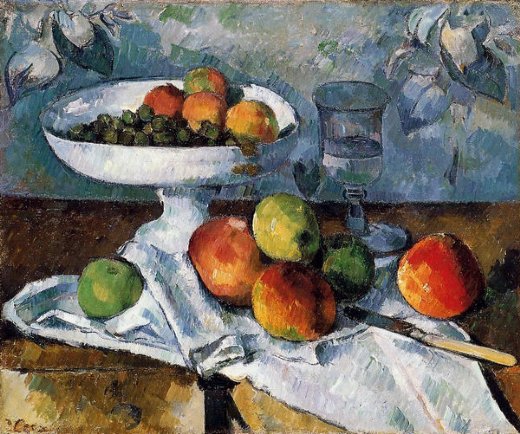 Still life, Cézanne 