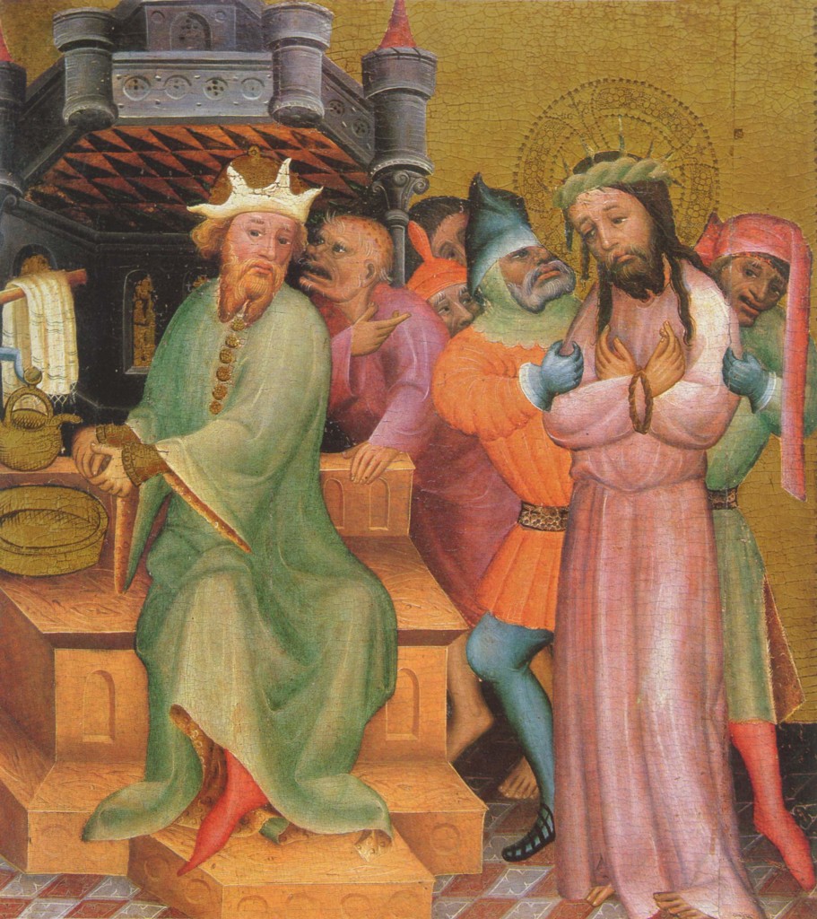 Pilato e Giuda: Gesù davanti a Pilato ( Bertram von Minden) 