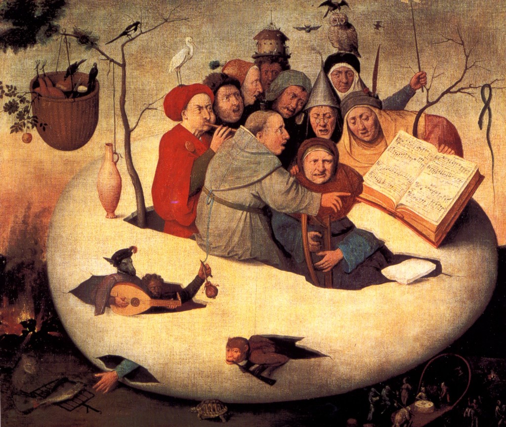 Brueghel. Hieronymus Bosch: Concerto in un uovo. 