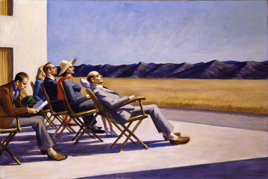 Edward Hopper (II): Vacanzieri (infelici?) al sole, a Cape Cod 