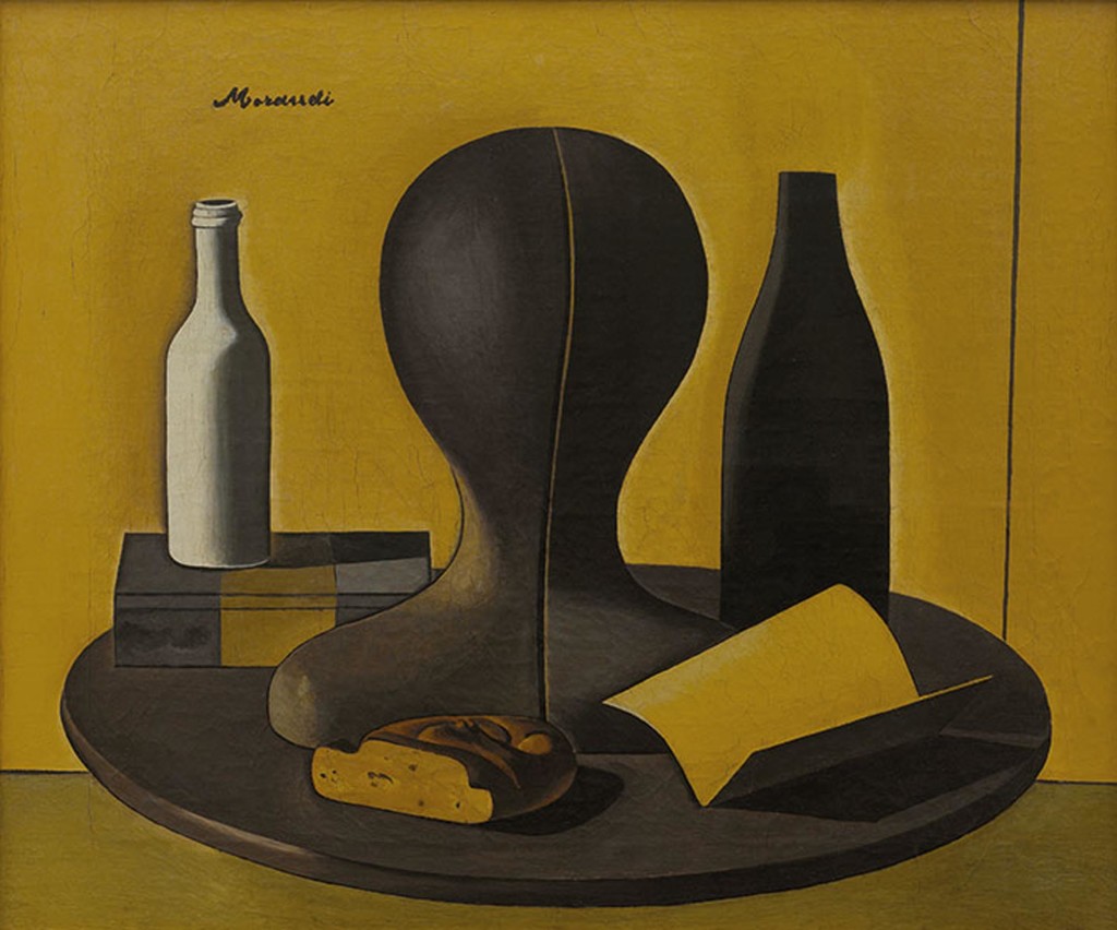 De Chirico e la  Metafisica  Giorgio Morandi:  Natura morta con manichino