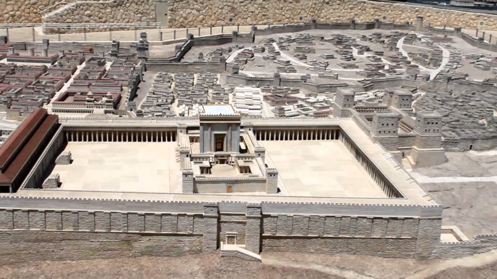 Pilato, Giuda e Matteo (V): Gerusalemme Tempio dall' alto