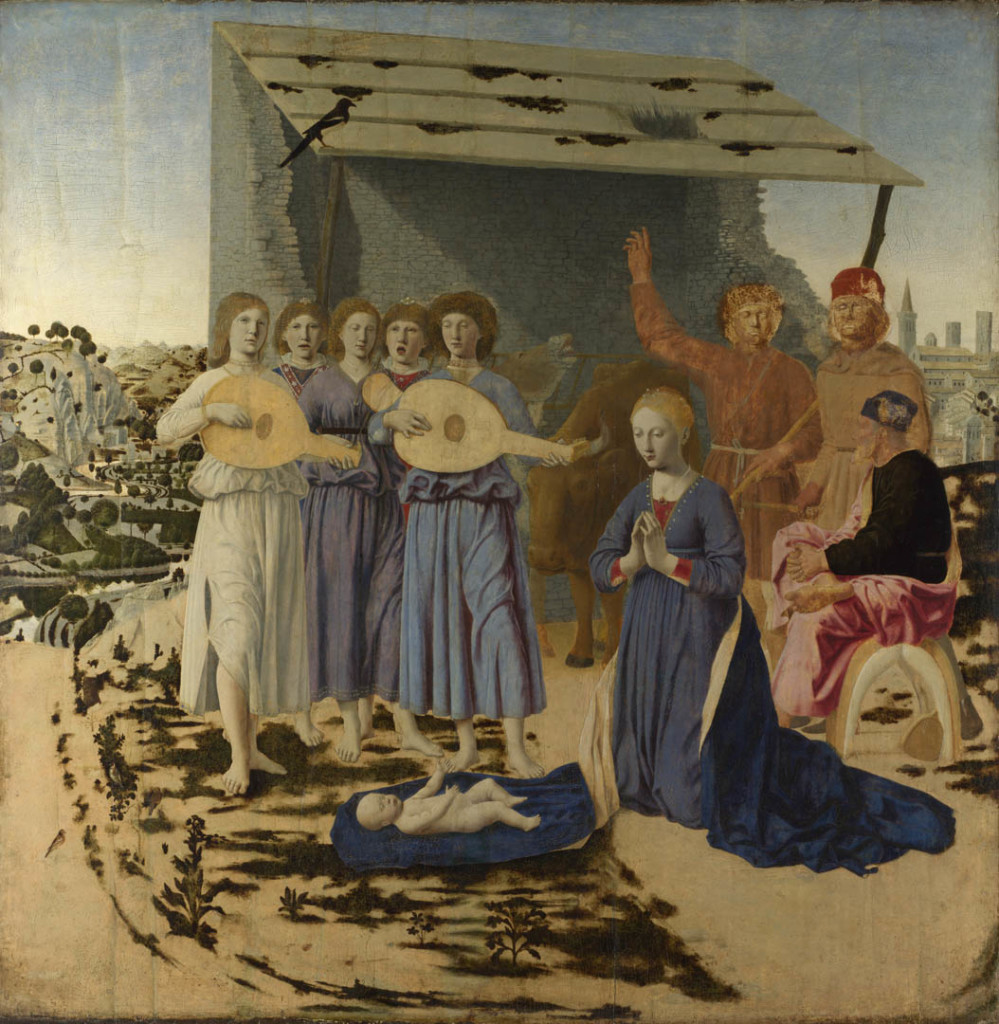Pier della Francesca: Natività . La Pittura mistica dell'Ineloquenza ( 1470-1475) 