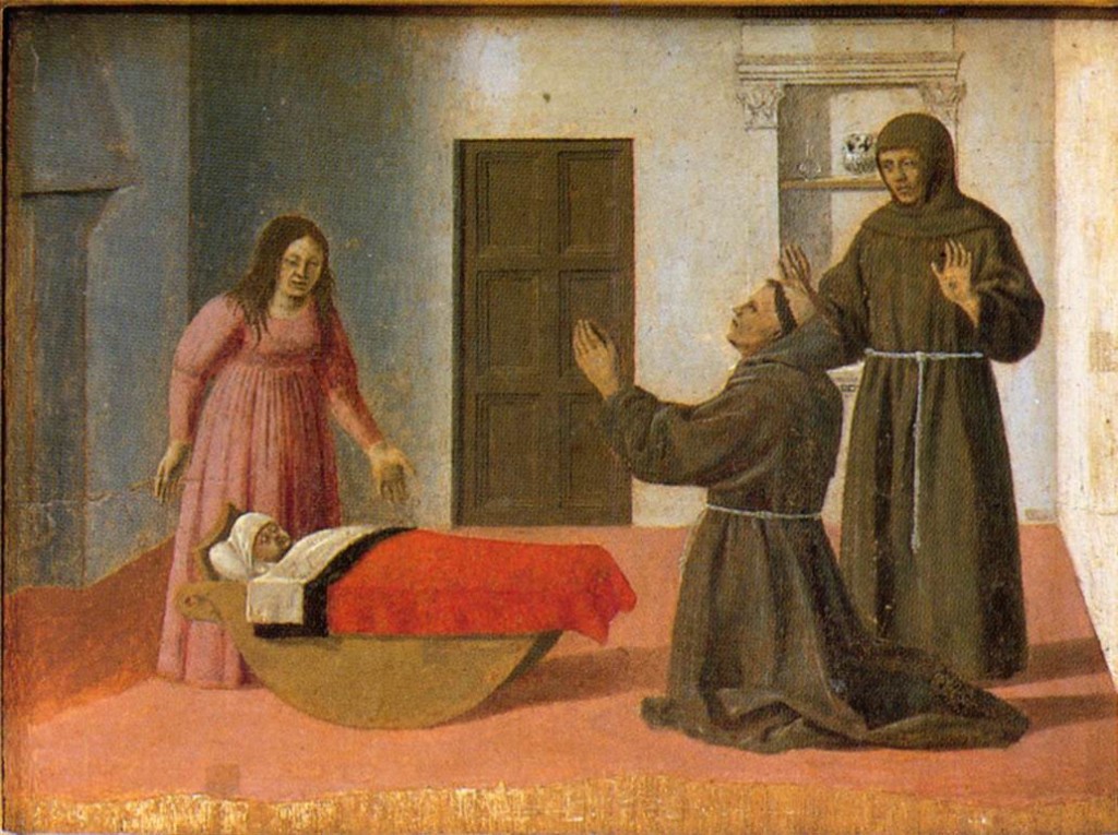 Piero, o il Pittore dell'Ineloquenza (III) - Sant'Antonio resuscita un bambino 