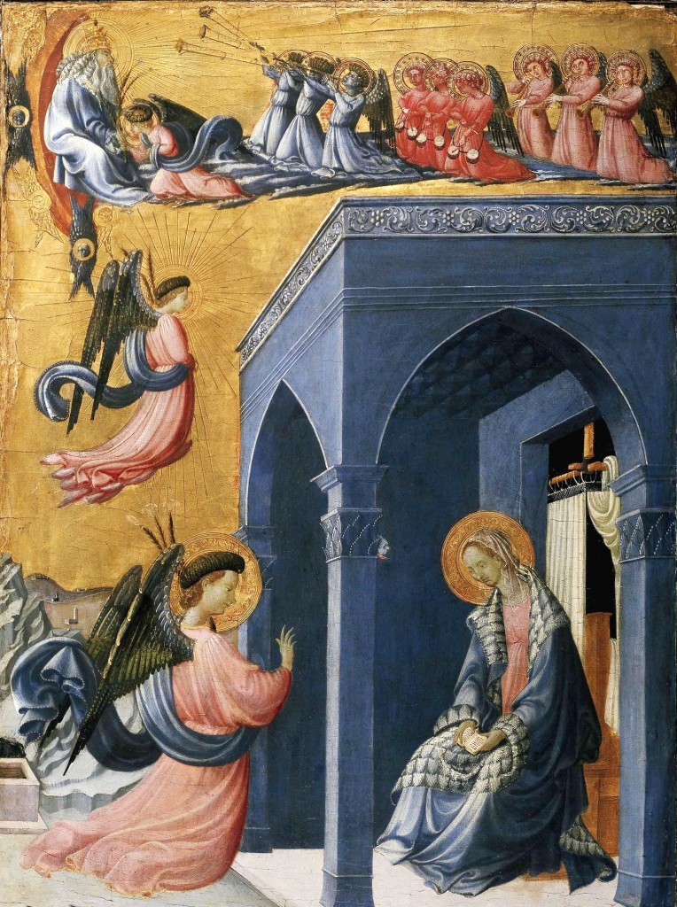 Pier della Francesca, il Pittore dell'Ineloquenza (VII) Fine- Un maestro di Pittura di Piero- Paolo Uccello: Annunciazione (Oxford) 