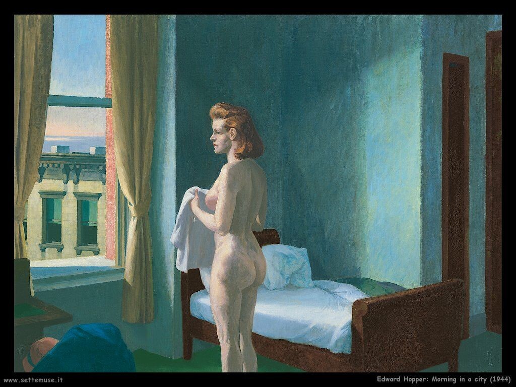 Edward  Hopper_Morning_in_a_city_1944
