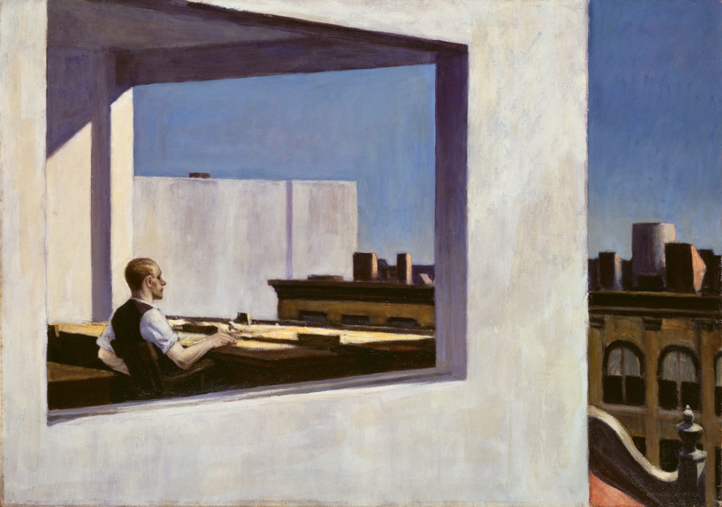 Working Title/Artist: Edward Hopper: Office in a Small City