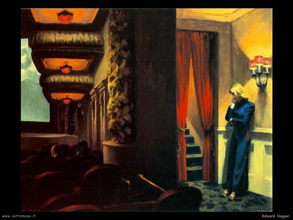 Edward Hopper : New York movie (1939)