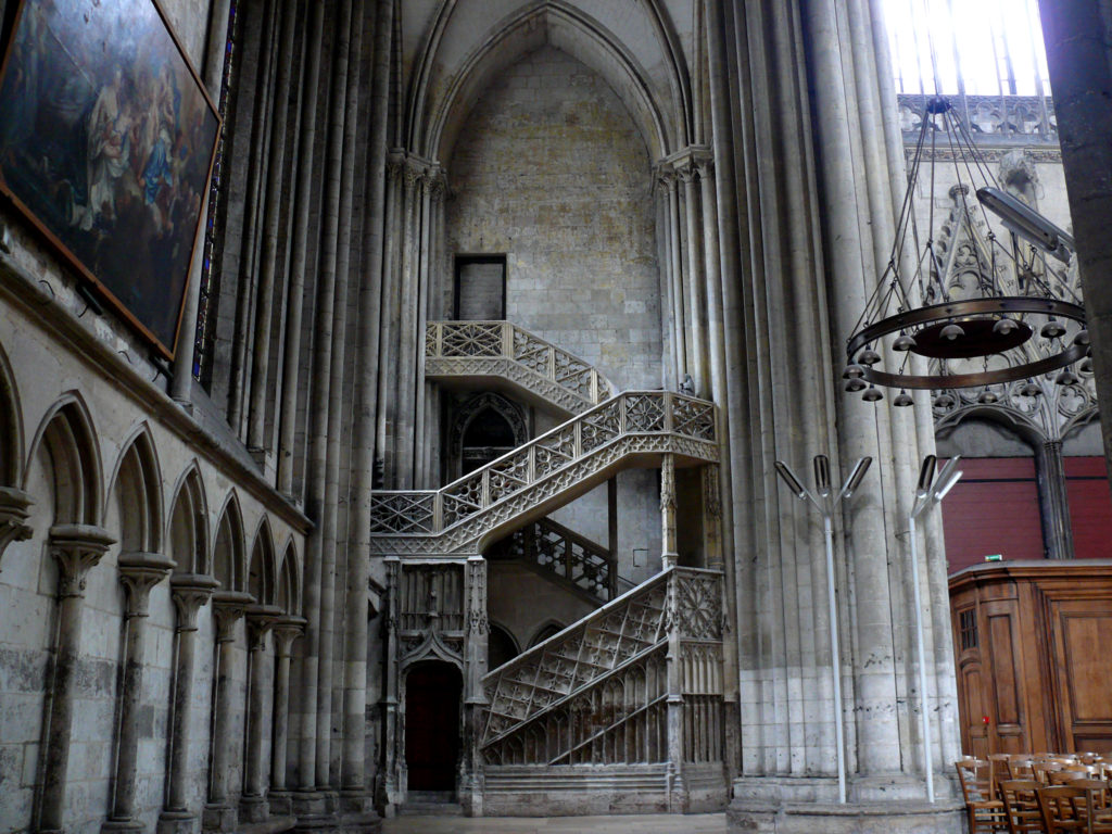  Rouen Cattedrale - Scala Interna 