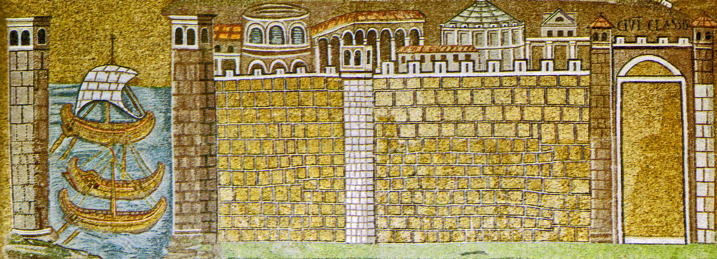  Ravenna,_sant'apollinare_nuovo,_il_porto_di_classe_(inizio_del_VI_secolo)