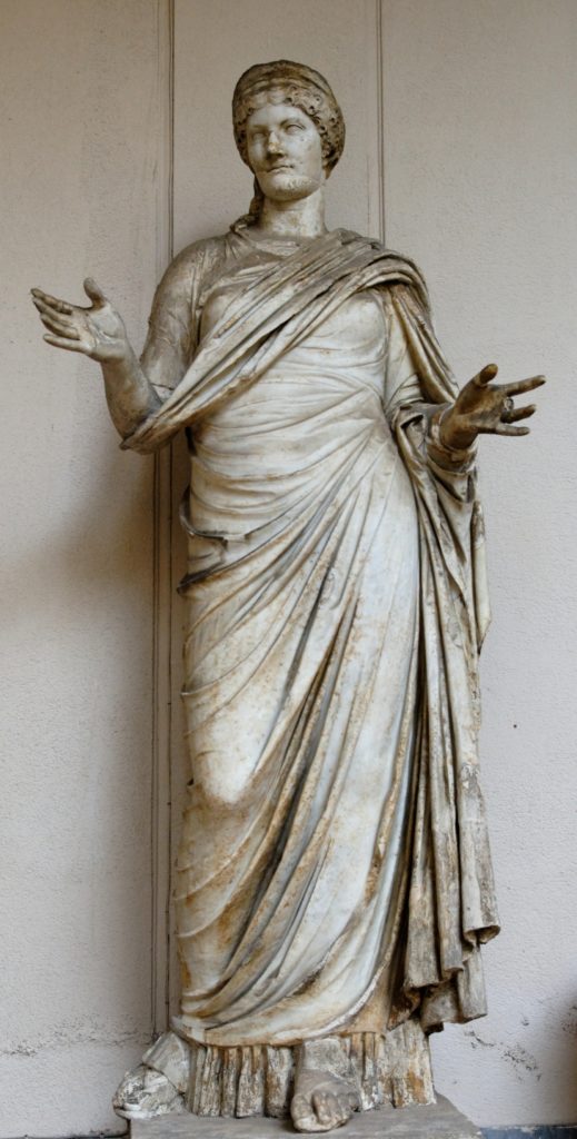 Statua di Agrippina Maggiore (Museo Archeologico di Palermo) 