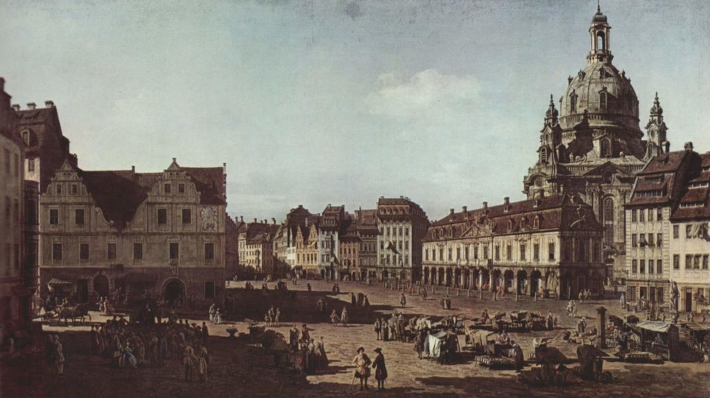 Bernardo Bellotto:Dresda New Market