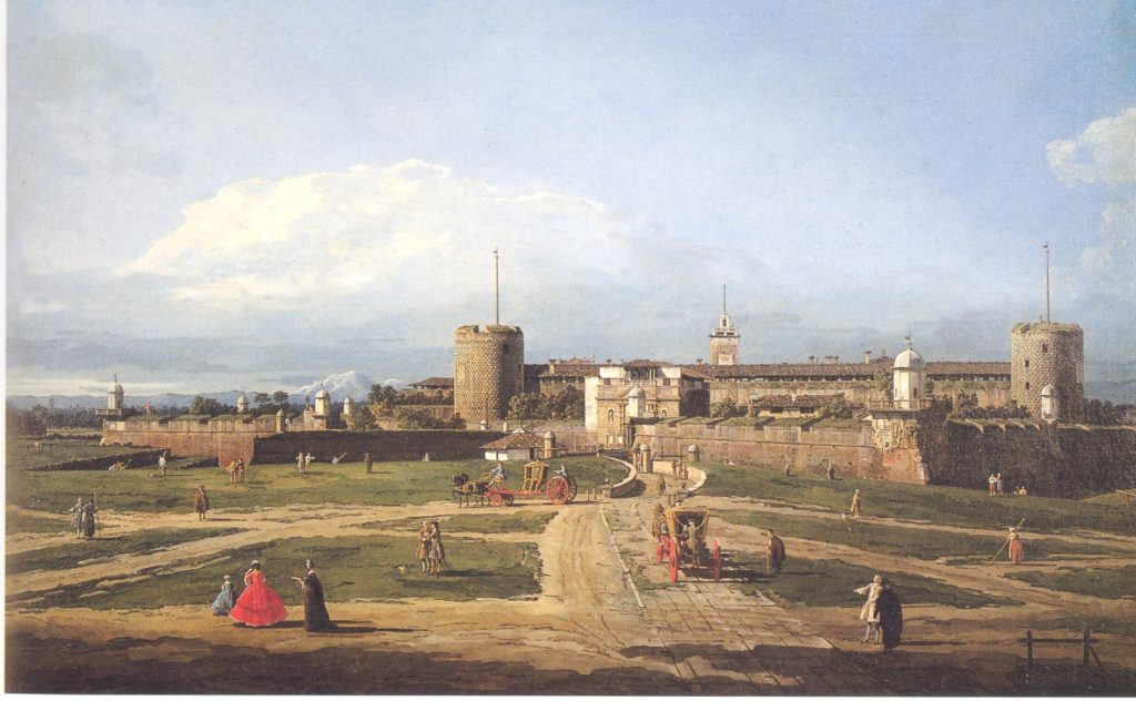 Bernardo Bellotto-Castello Sforzesco (Milano)