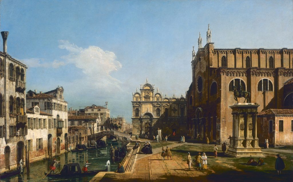 Bernardo Bellotto- Campo San Giovanni e Paolo (Venezia) 