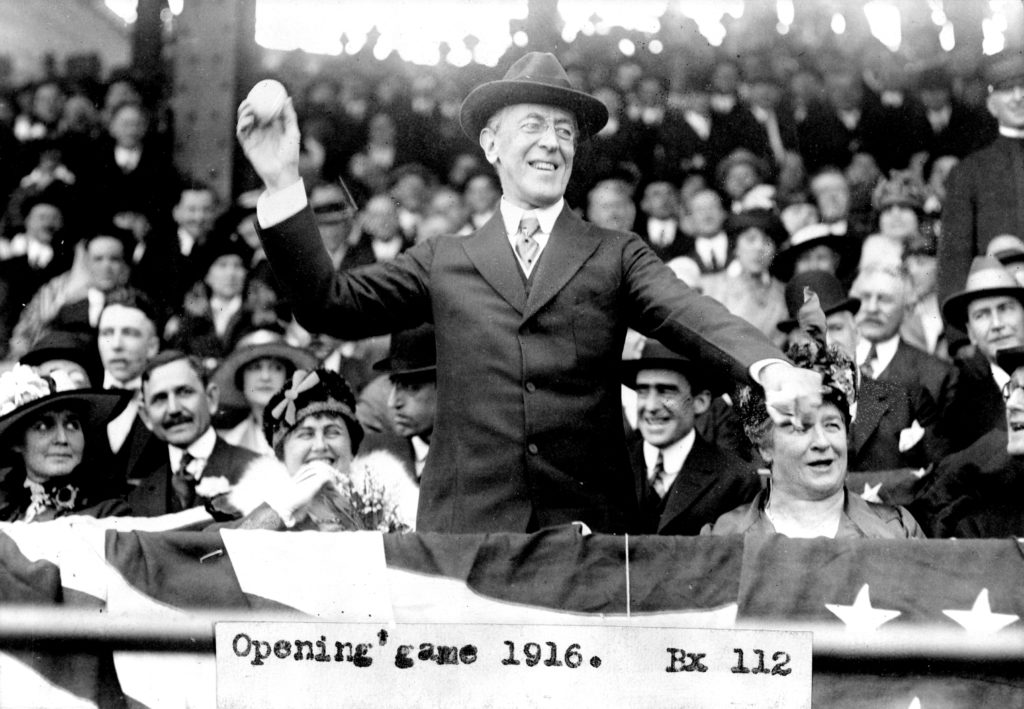 W.Wilson guarito 1918 ma 2 ictus ex post openi opening baseball season 1916