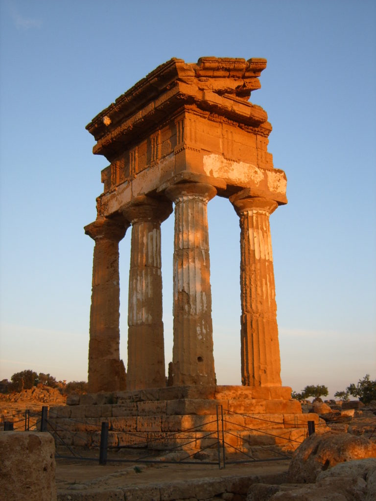 Tempio dei Dioscuri Agrigento