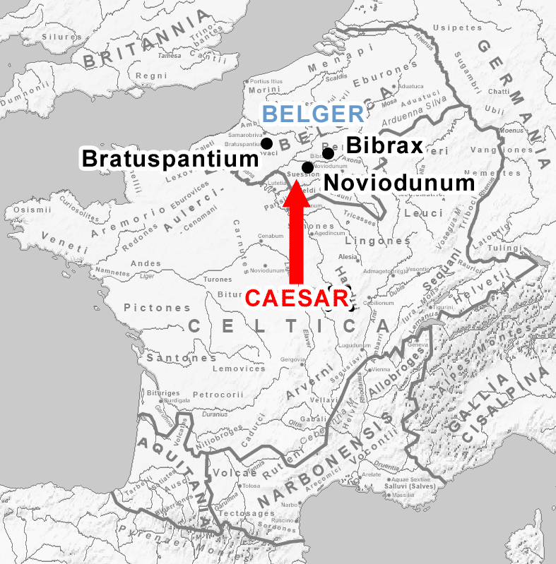 De Bello Gallico (Mappa) 