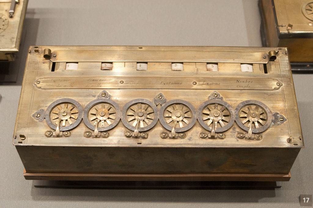 Blaise Pascal : Macchina Calcolatrice (Musée des Art et des Métiers)