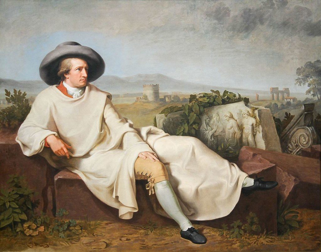  Johann Heinrich Wilhelm Tischbein:  Goethe