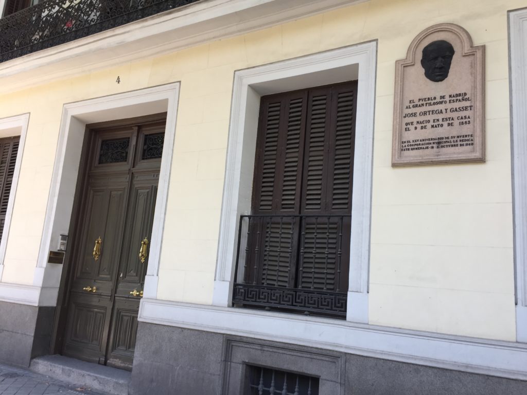 José Ortega y Gasset: Casa natale (Madrid) 