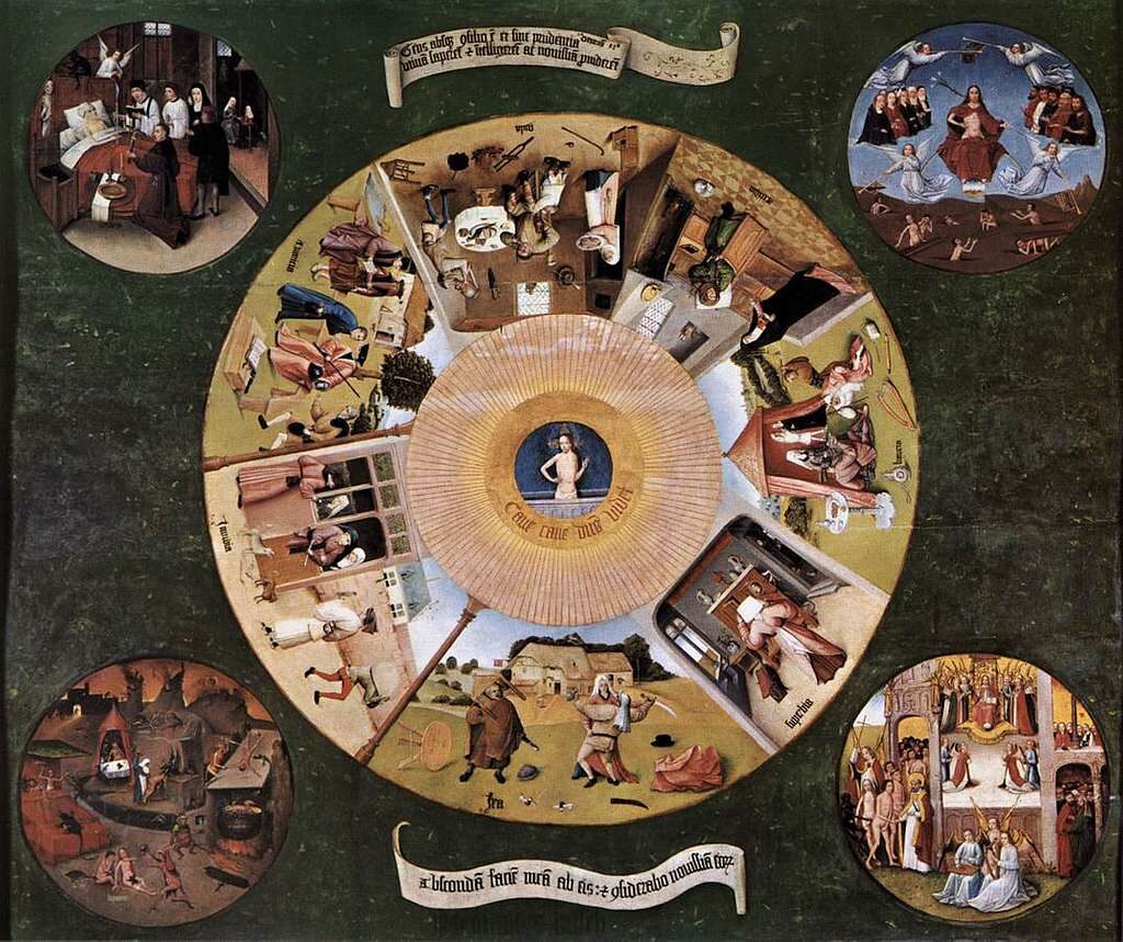  Hieronymous Bosch Sette Peccati Capitali