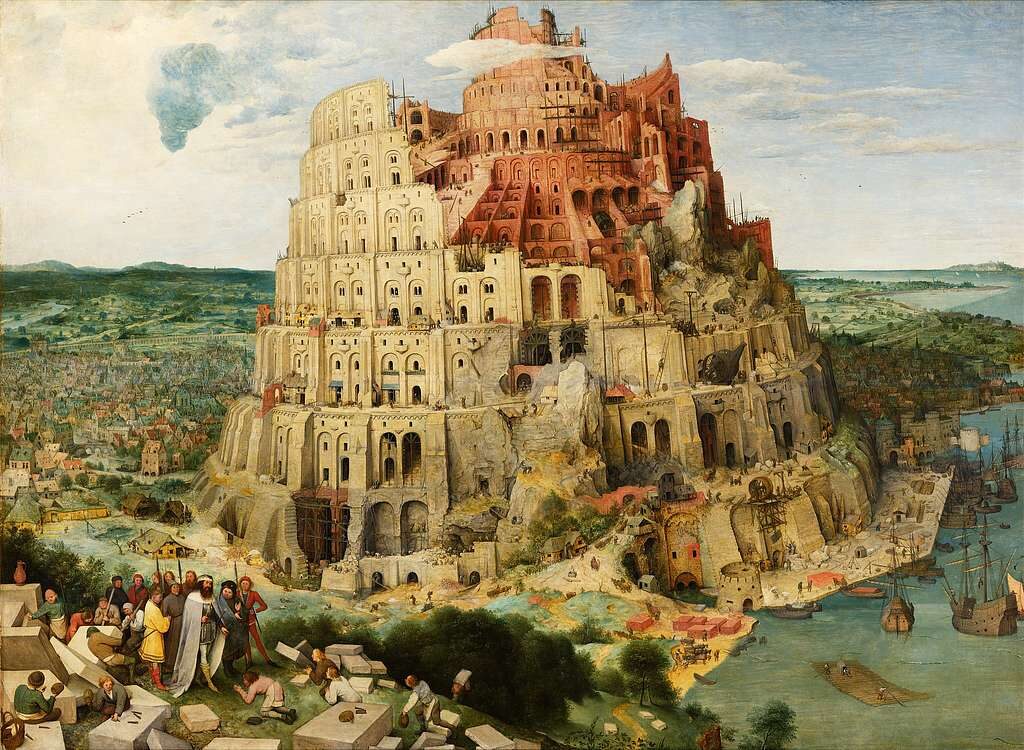  Brueghel il Vecchio: Torre di Babele