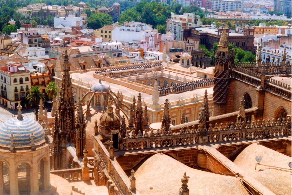  Siviglia : Giralda Cattedrale Torre Campanaria